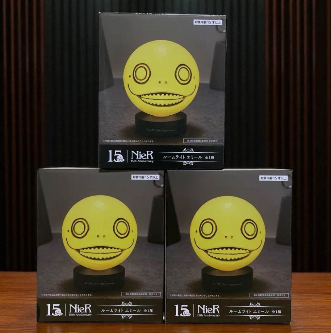 

[USED] NieR 15th Anniversary Room Light Emil 3-Piece Set
