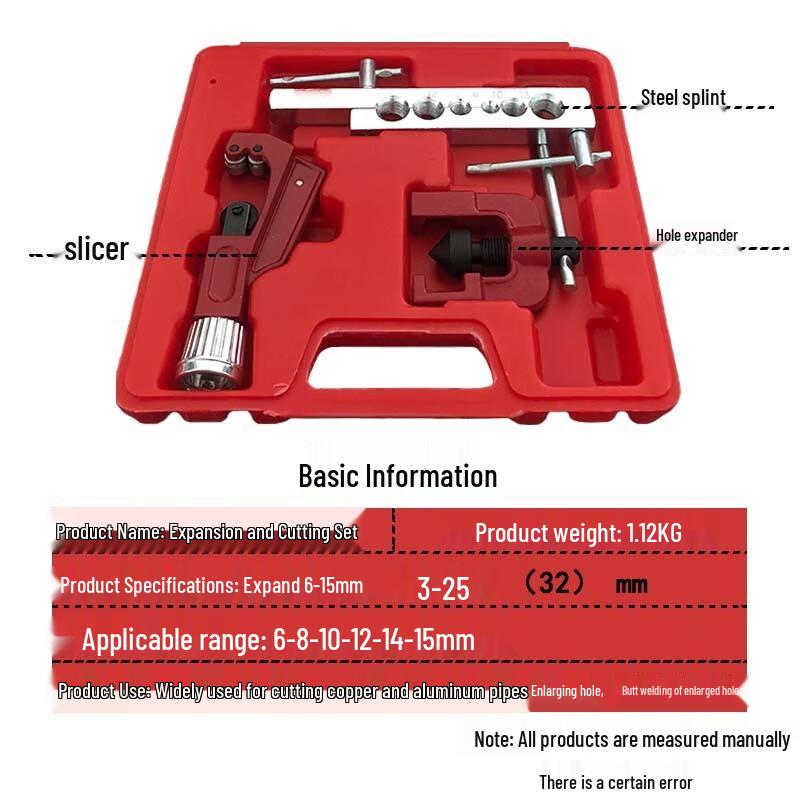 Wayde QGL0009 Tube Flaring & Swaging Tool Set