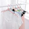 20pcs Portable Colored Folding Clothes Hangers Portable Folding Travel Hangers Clothes Drying Rack for Travel