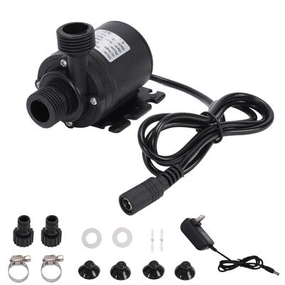 Bomba Sumergible de 19W Altura 5M Caudal 800L H Bajo Ruido Bomba con Motor sin Escobillas para Fuente Piscina Acuario Solar y Agua