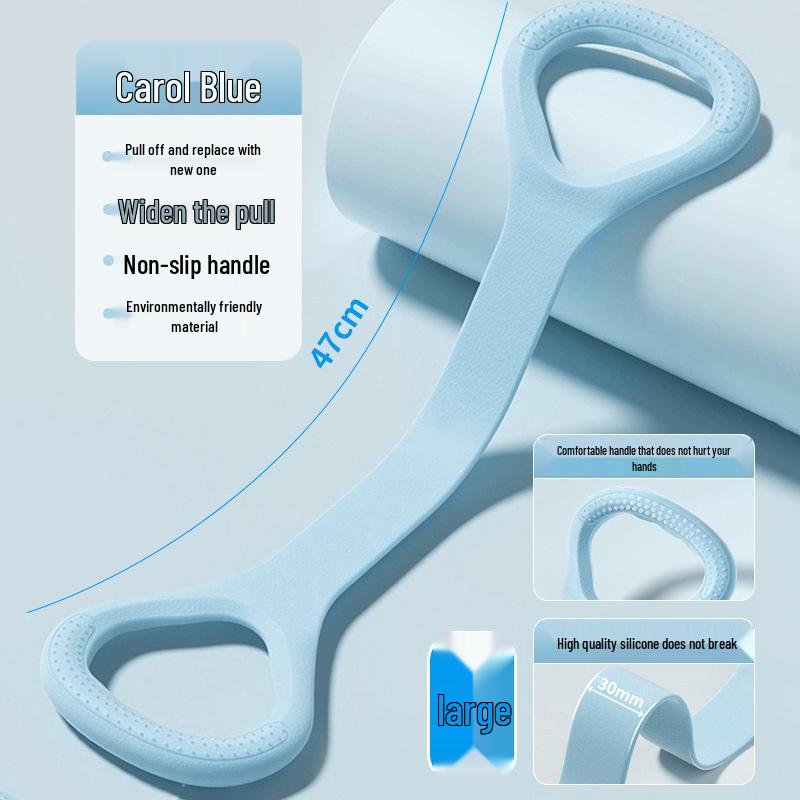 8-Shaped Resistance Band: Shoulder Trainer & Back Slimmer for Indoor Fitness & Yoga