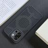 Case For OnePlus 13 13T 13s Matte Hard New Model Magnetic Rock Sand Heat Dissipation Protect Back Cover For OnePlus 13s 13 Shell