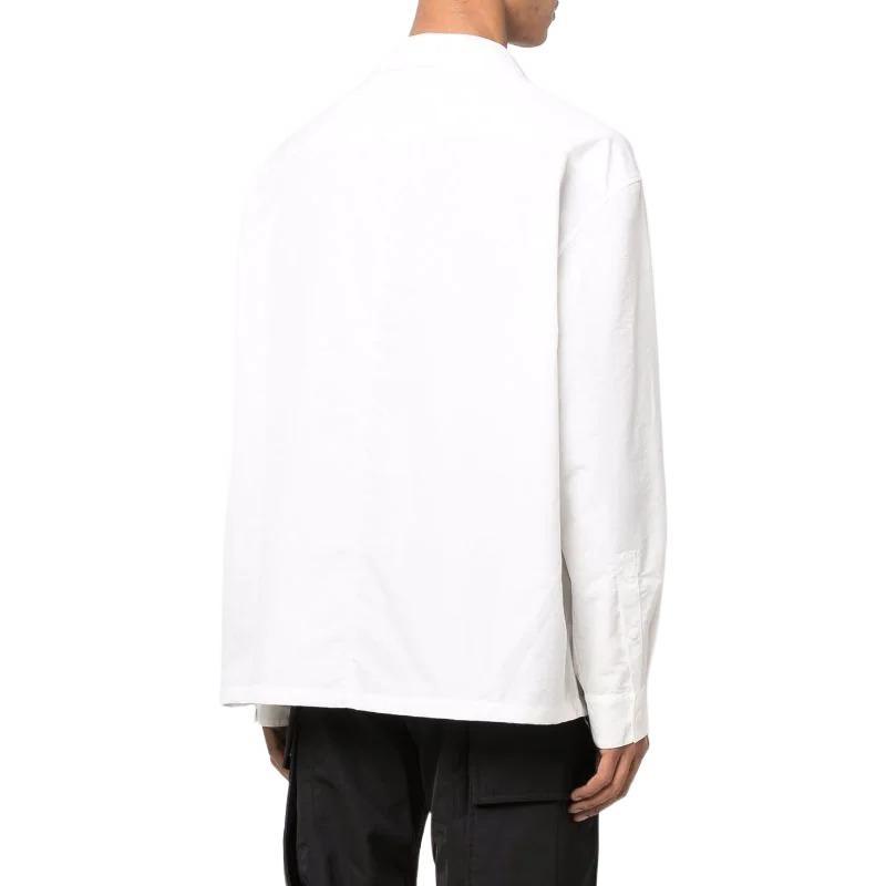A-Cold-Wall* Logo Detailed Buttoned Shirt 'White' Men's ACWMSH048-WHITE