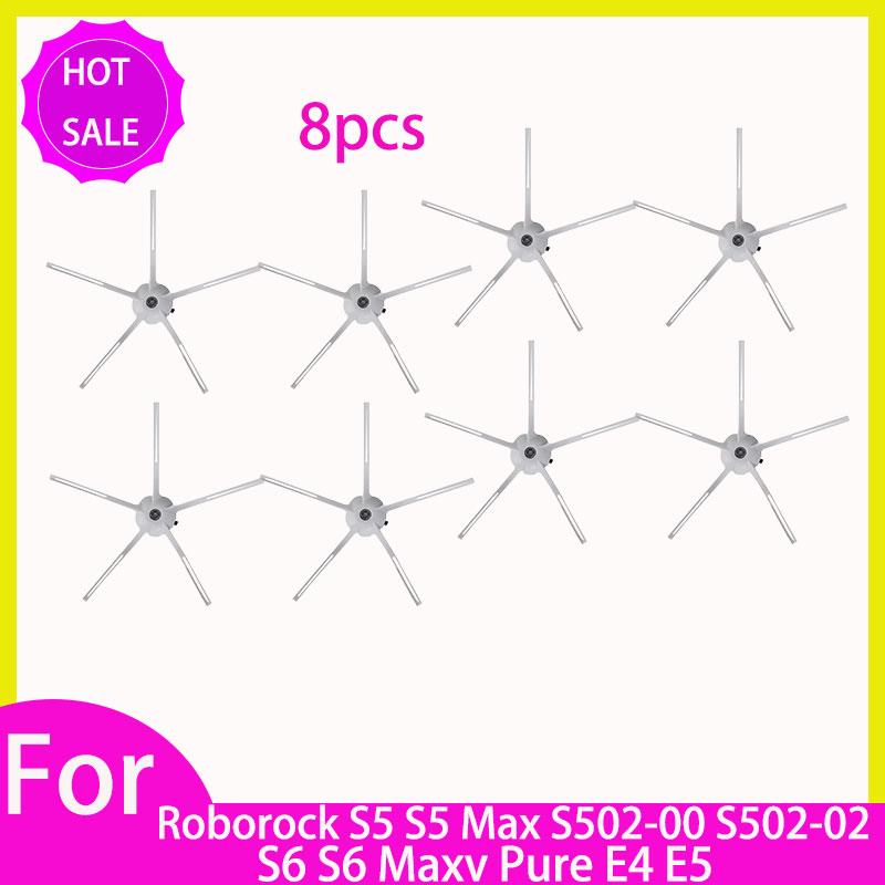 Hepa Filter Mop For Roborock S5 S502-00 S502-02 S5 Max S6 S6 MaxV S6 Pure E4 E5 Robot Vacuum Spare Parts Main Side Brush