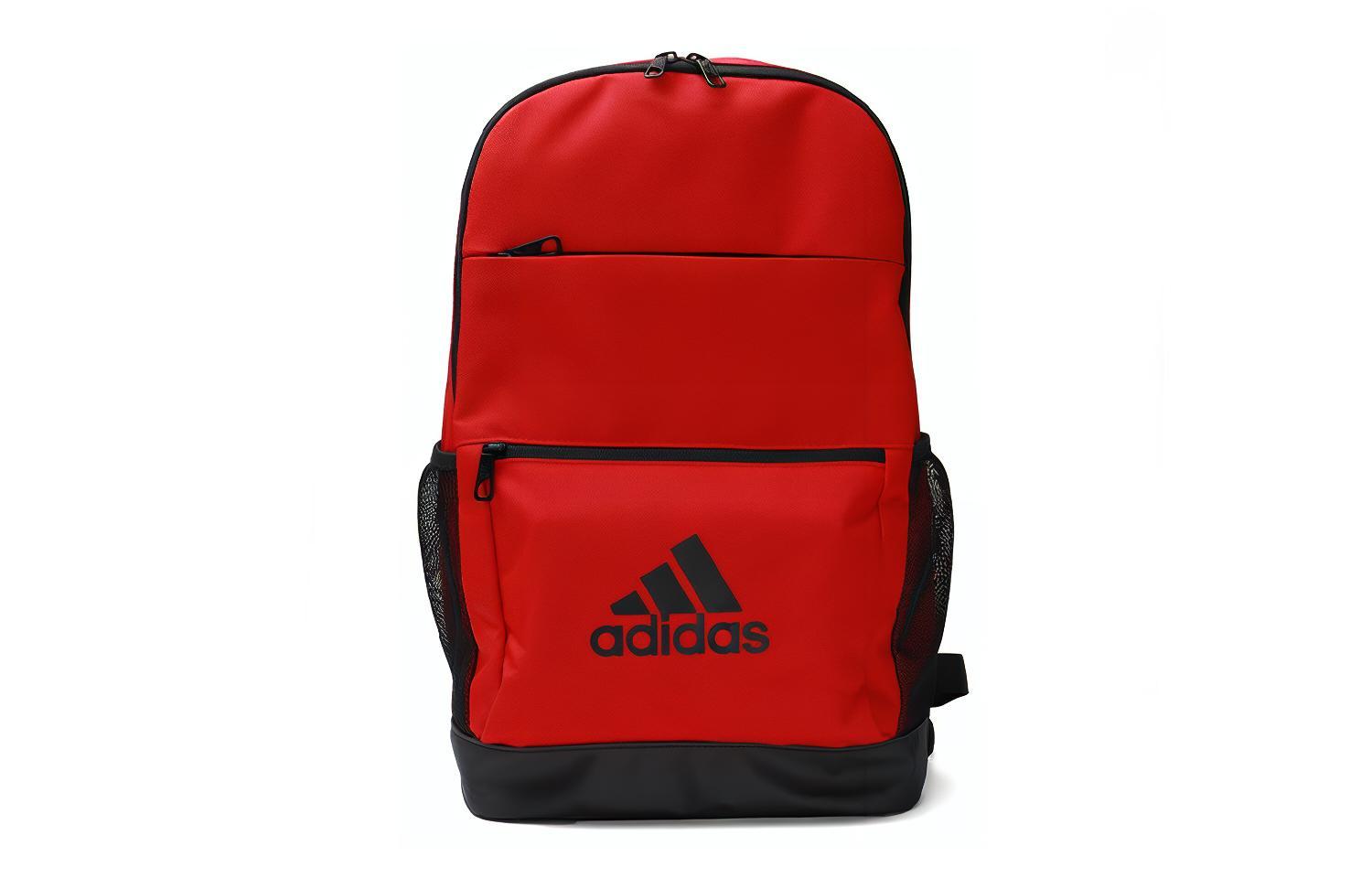 Рюкзак Adidas Polyester Обычный Унисекс Черный Красный DM2919