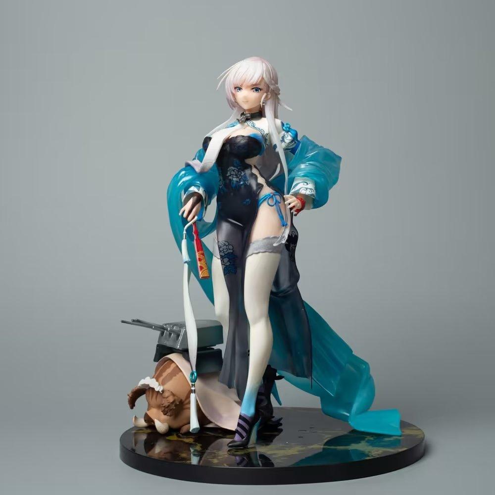 

Alter Azur Lane Belfast Iridescent Rosa Anime Girl Figure St Louis Action Figure Колекційна модель ляльки іграшка подарунок різнокольоровий