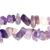 Real Amethyst Bead Chips Yarn - 82cm Yarn