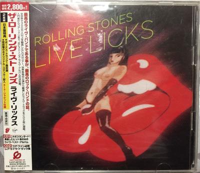 CD ROLLING STONES - Live Licks VJCP6870001 Virgin, Rolling 2004 Japan ObiRock Used