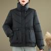 Women Autumn Spring Winter Oversized Casual Loose Cotton Padded Jacket Coat Outerwear