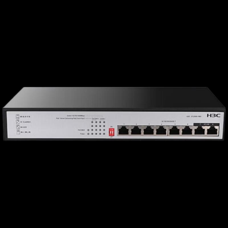 

H3C S1208V-HPWR 8-Port Gigabit PoE Switch