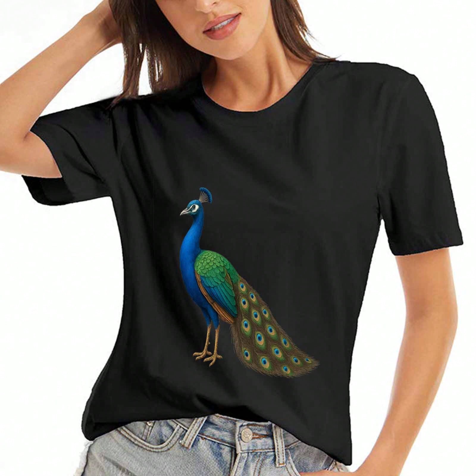 Elegant Heron unisex Cotton T Shirt, Premium Cotton Graphic Print, Durable, Casual And Stylish, Featuring A Graceful Blue Heron Silhouette Against A V S разноцветный