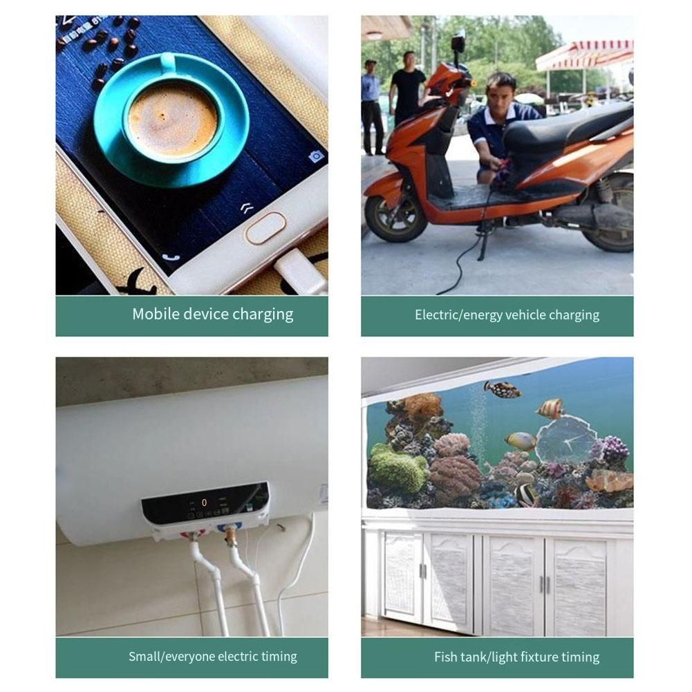 Mechanical Timer Switch for Automatic Power Off Countdown from 15 Minutes To 9 Hours Energy Saving Socket AC 230V