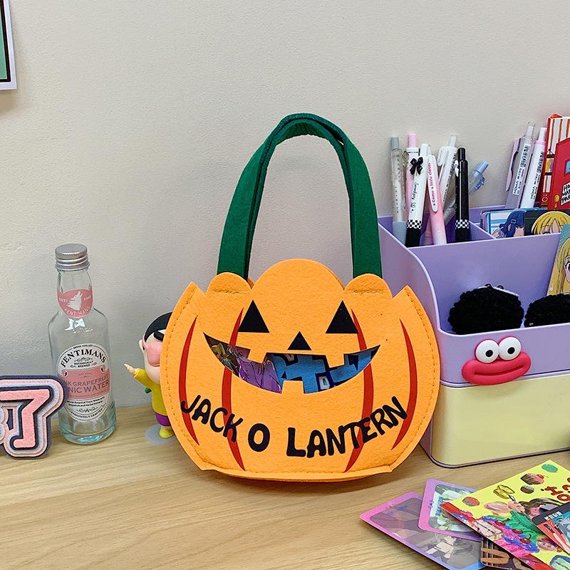 

Пакет для конфет на Хэллоуин Тыква Пакет День призрака Ручной пакет для сахара Праздничное украшение для вечеринки