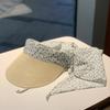 Star Print Scarf Baseball Cap Korean Style Strappy Bandana Hat Portable Strappy Scarf Hat  Summer