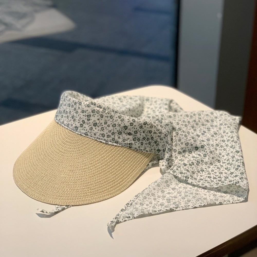 Star Print Scarf Baseball Cap Korean Style Strappy Bandana Hat Portable Strappy Scarf Hat  Summer