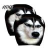 Universal Fit Auto Headrest Covers Scary Ghost Face Car Covers Funny Expression Seat Decor Protectors for SUV Truck Elastic Vehicle Interior