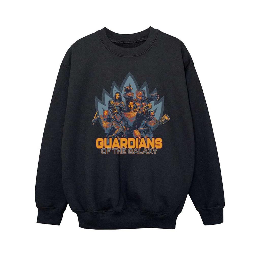 Guardians Of The Galaxy Band 3 Mädchen Schild Sweatshirt