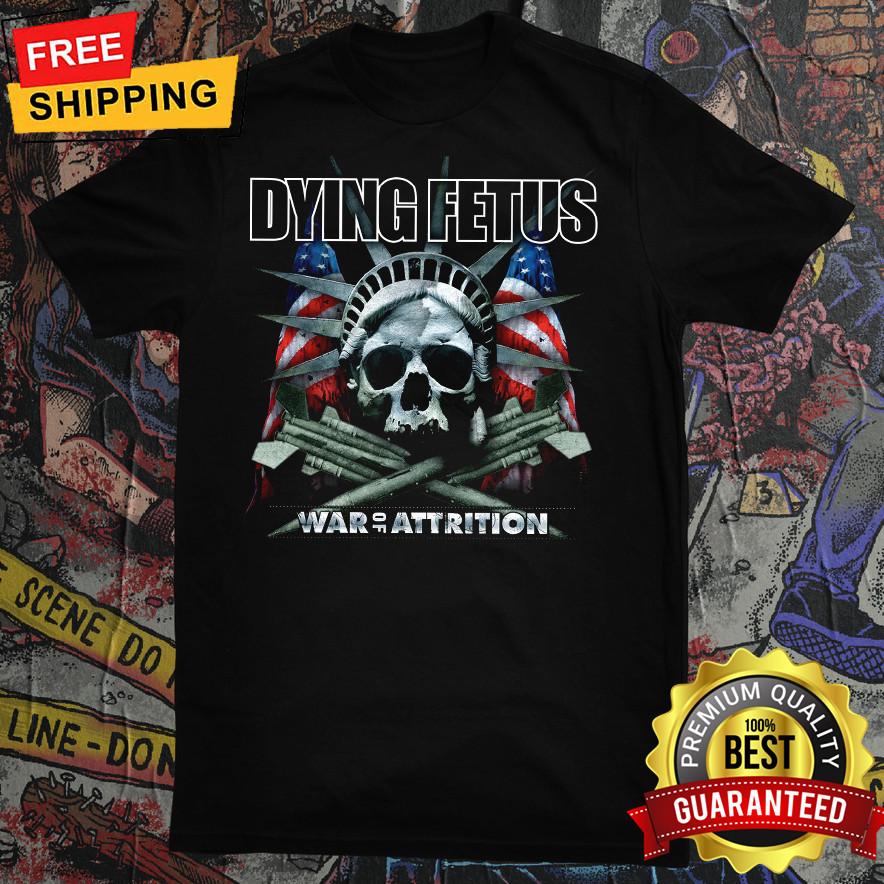 Футболка группы Dying Fetus WAR OF ATTRITION от S до 5XL Унисекс XL