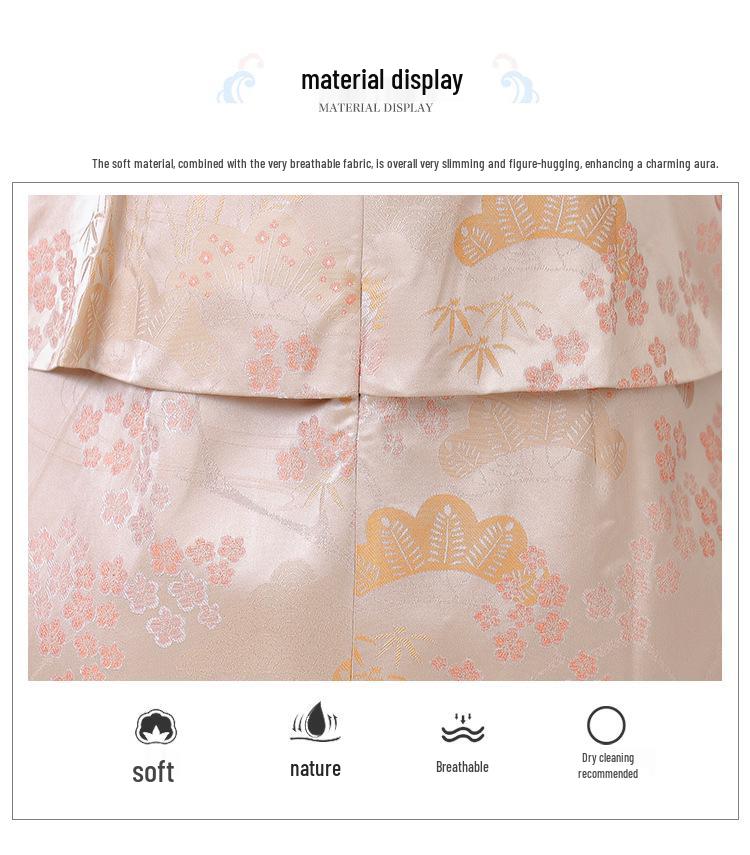 Elegantes 2024 Herbst Chinesischer Stil Cheongsam: Perfekt für Verlobungen & formelle Anlässe