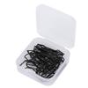 30Pcs Assorted Paperclip Car Shape Creativity Metal Modeling Craft Decoration Supplies Black