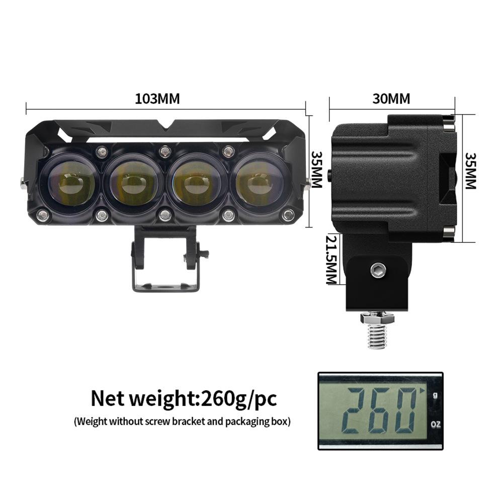 Motorcycle LED Headlight & Fog Light Accessory