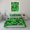 Soccer Balls, Fields Pattern. Bedding Sets Duvet Cover Sets Duvet Covers Pillowcases(1 * Duvet Cover 2 * Pillowcases Without Duvet Insert)