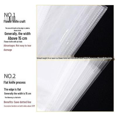 Transparent Thickened OPP Self-Adhesive Bag for Jewelry & Clothing Packaging