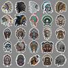 50 Chief Skull Graffiti Stickers Personalized Horror Tribal Style Decorative Water Cup Mobile Skateboard Stickers