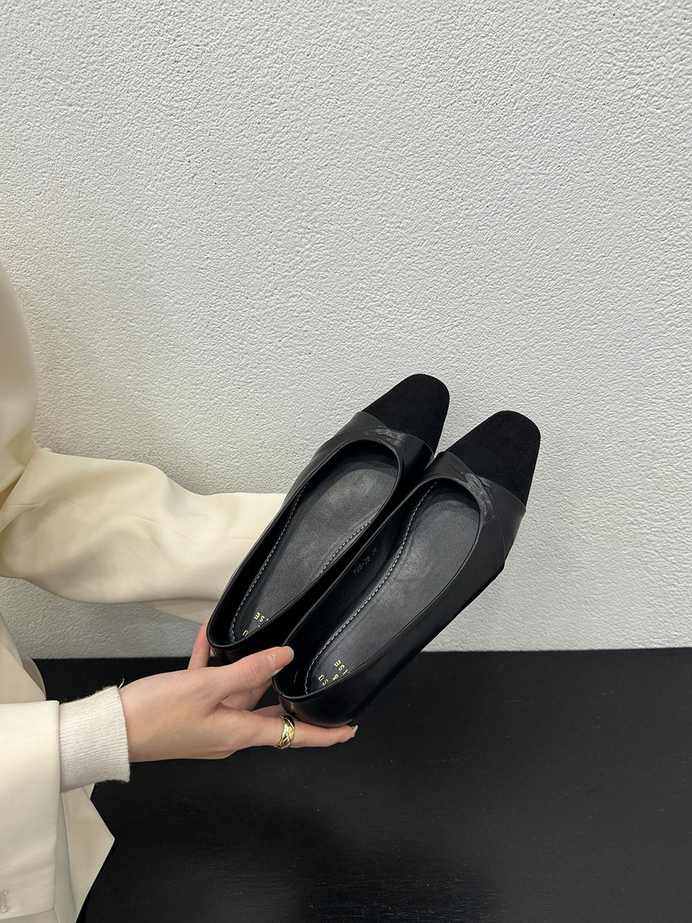 

мода Женские лоферы с круглым носком Осень Весна Туфли для платья Низкий каблук Серебристый Золотой Коричневый Бежевый Черный Повседневные Вечерние Лоферы Флок 35-39 5.5 чёрный