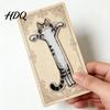 Decorative Bookmark 5Pcs Acrylic Long Cat Bookmark Book Mark for Reading Women