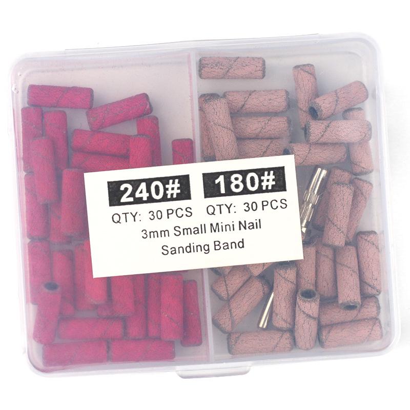 

Шлифовальные ленты 3 мм для нейл-арта для карвинга, удаления кутикулы, полировки и предварительной обработки
