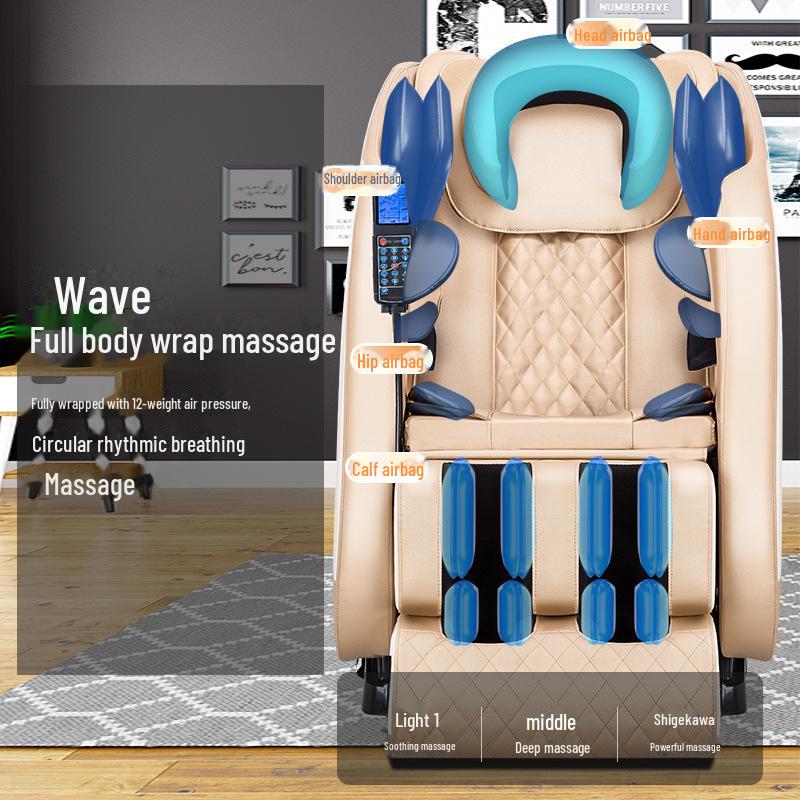 "Multifunctional Full-Body Massaging Sofa Chair for Elderly"