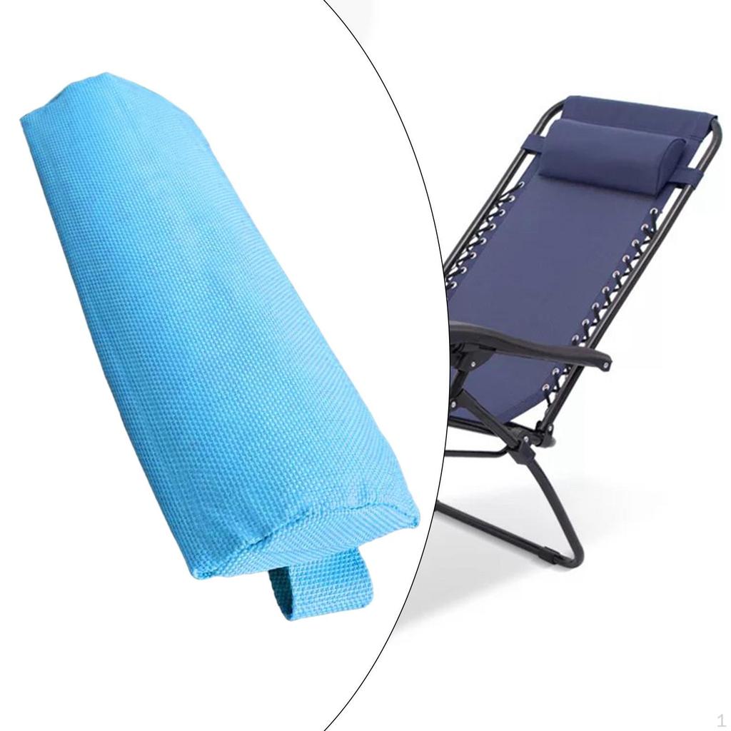 Cushion for Folding Lounger In Garden and Beach Settings