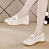 Breathable, Versatile Platform Flats for Women, Casual Shoes, New Style, Heightening Shoes