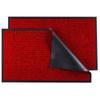 Double Stripe Non-Slip Entrance Mat - Cuttable PVC Flocked Roll with Seven Stripes