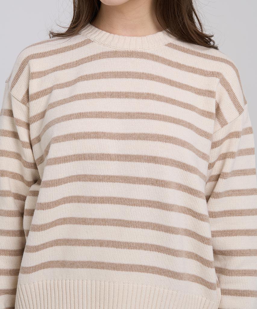 LEVHEARTED Prelude Oversized Knit - Beige