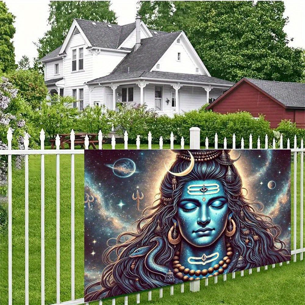 Boho Pan Śiwa Dekoracja Ścienna Mandala Gobelin Galaktyka Dekoracja Czakr Do Medytacji Jogi Przestrzeń Duchowa Hinduistyczny Duchowy Prezent
