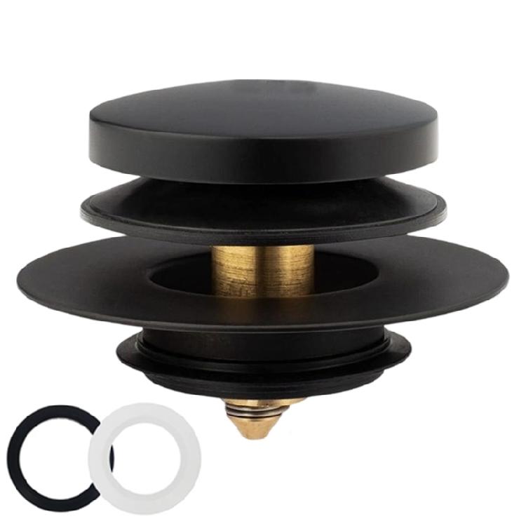 Bathtubs Drain Innovative Rebounds Cores Pressure Relief Structure Bathroom Bath Tub Drain Stoppers for Quiet Relaxing