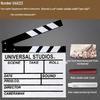 Film Clapperboard Prop: Movie Shooting Director's Slate Ornament