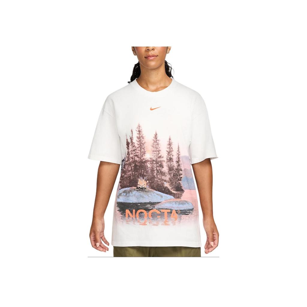 Nike X NOCTA Opal Short-Sleeve Tee (Asia Sizing) White Unisex Tops FV7866-100