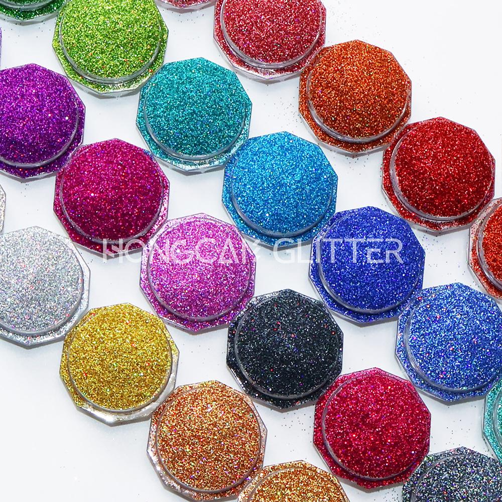 Holographic Extra Fine Glitter Powder Bulk Nails Glitter for Resin Tumblers Polyester Glitters