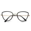 Fashion Cat Eye Glasses Women'S Glasses Frame Trend Color-Changing Glasses Color-Changing Anti-Blue Light Glasses Tide