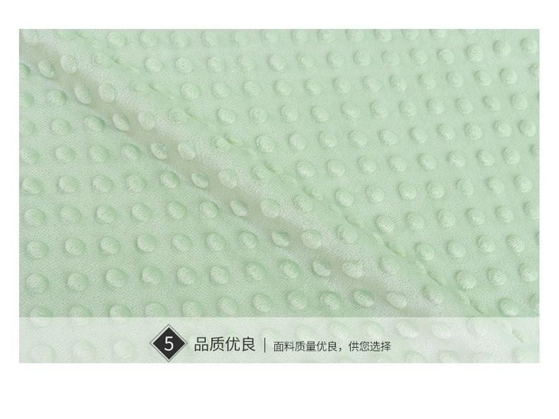 Spot Doudou Velvet Infant Sheet: Crystal Soft Bubble Velvet Fabric, Multiple Widths, Comforting Fit, Doudou Blanket Material