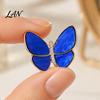 Decorative Butterfly Jewelry Brooch Pin, with Strong Buckle Design, Fine Electroplating Resistant to Fading Electroplated Alloy Brooch, Elegant