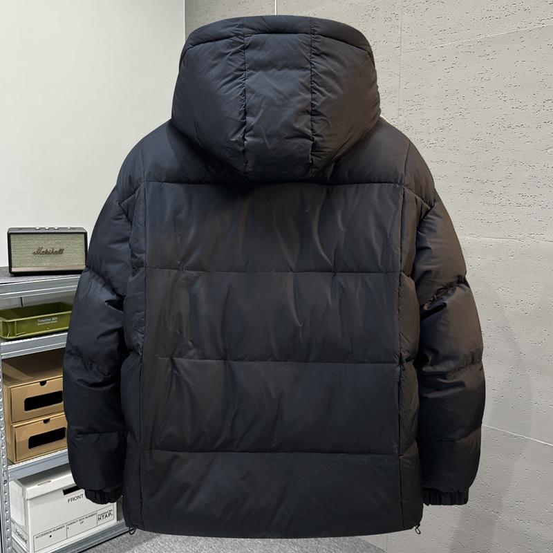 Plus Size 5XL-11XL Fashion Winter Men's Down Jackets Hooded Waterproof Casual Loose Thick Warm Oversize Outerwears Men Down Coat