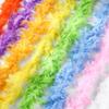 40g Fire Feather Turkey Boa, 2m - Party & Festival Scarf Decoration