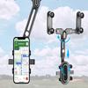 2026 Enhanced 360° Car Phone Holder - Flexible Rotating Mount - Easy-Adjust Telescopic Grip for Driving Convenience