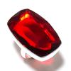 Mozambijski Granat Kamień Szlachetny Srebro Próby 925 Prezent Biżuteria Pierścionek Rozmiar 8