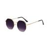 Advanced Unisex Sunglasses, Retro Large Frame Sunglasses, Flat Mirror