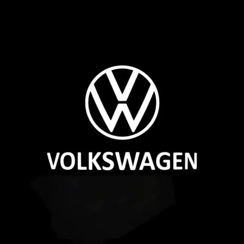 2PCS car LED logo door projection welcome light for VW R Golf 5 6 7 GTI GTD GTE 7N Touareg CC Passat B6 B7 B8 B9 C6 C7 C8 Tiguan
